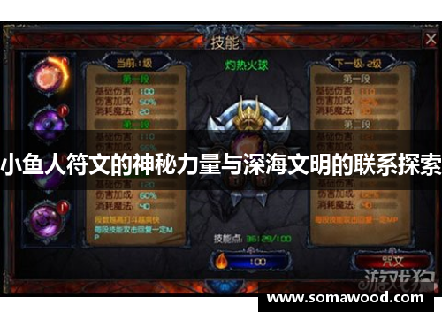 小鱼人符文的神秘力量与深海文明的联系探索